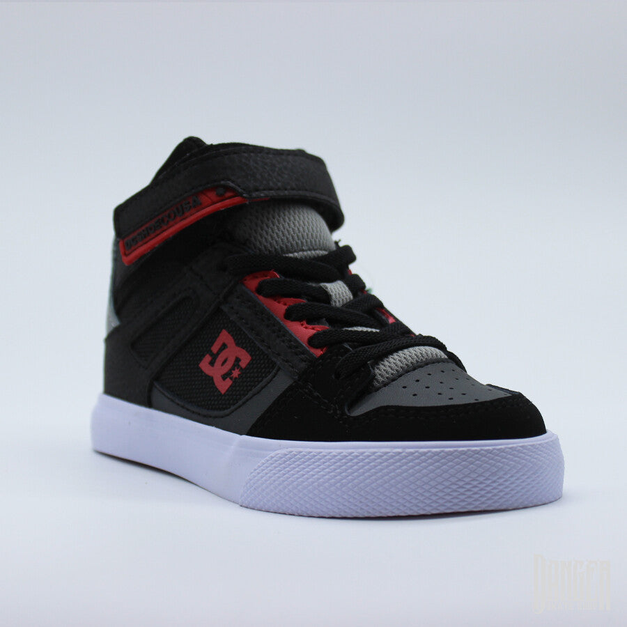 Tenis DC Pure High-Top Black Red