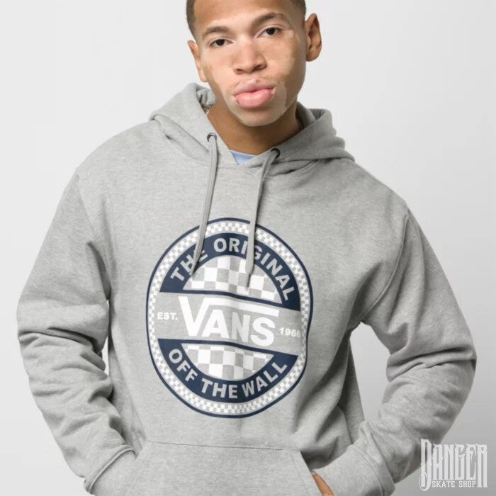 Sudadera Vans Circled Checker Grey