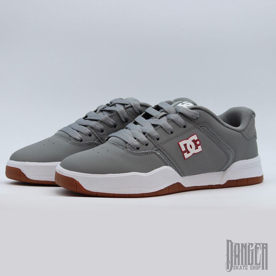 Tenis DC Central Grey Grey Red