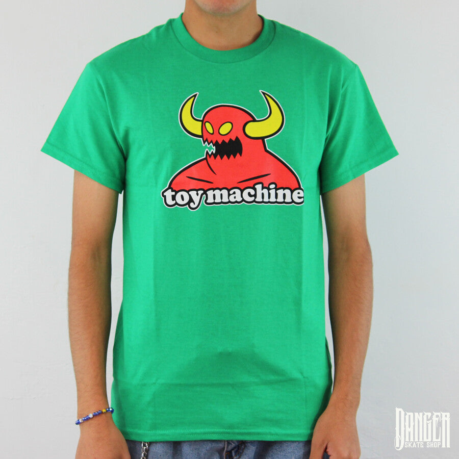 Playera Toy Machine Monster Green