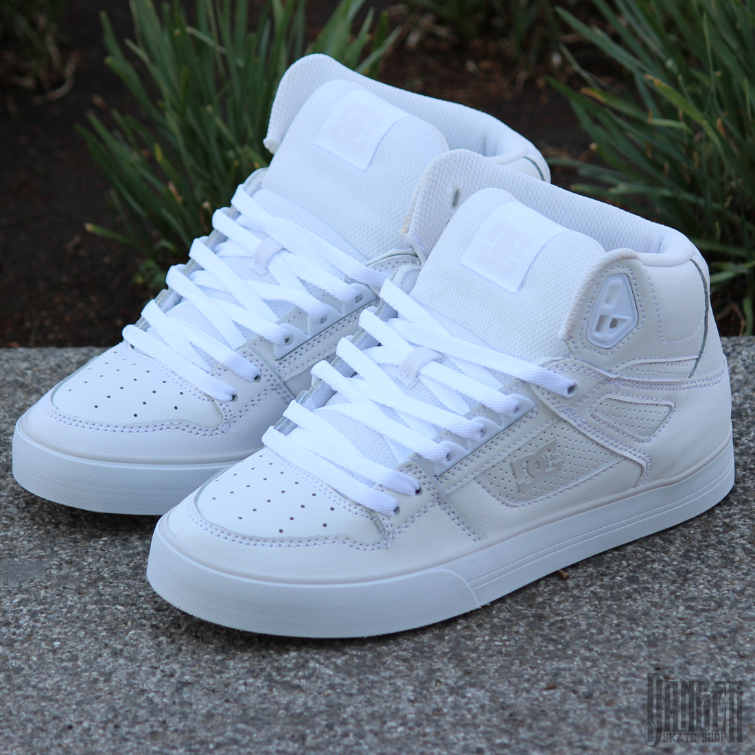 Tenis DC Pure High-Top WC White Grey
