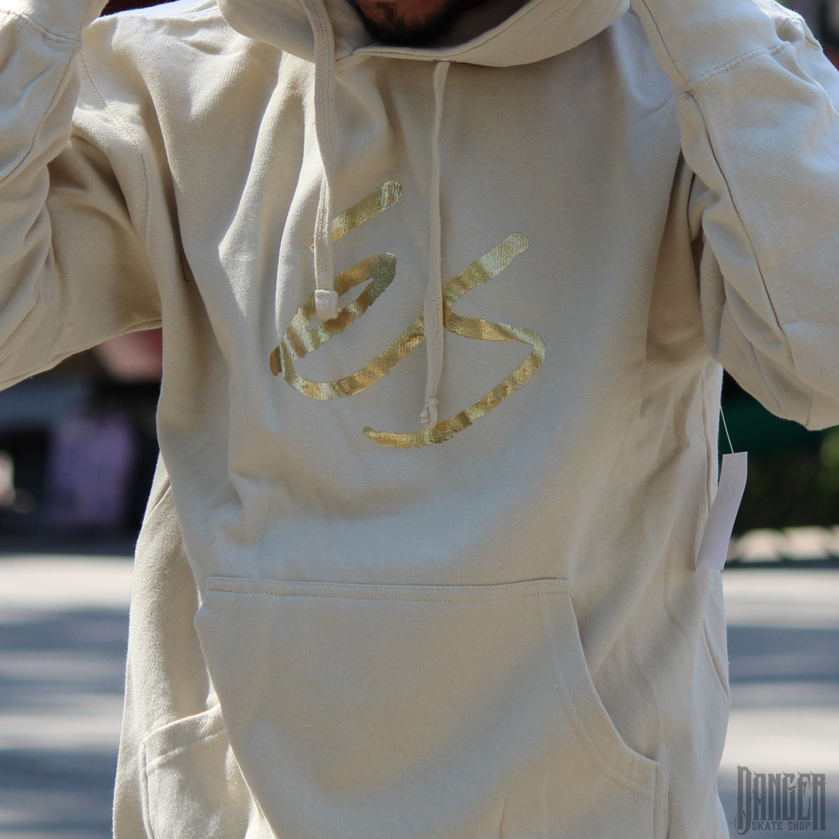 Sudadera ÉS Script Bone