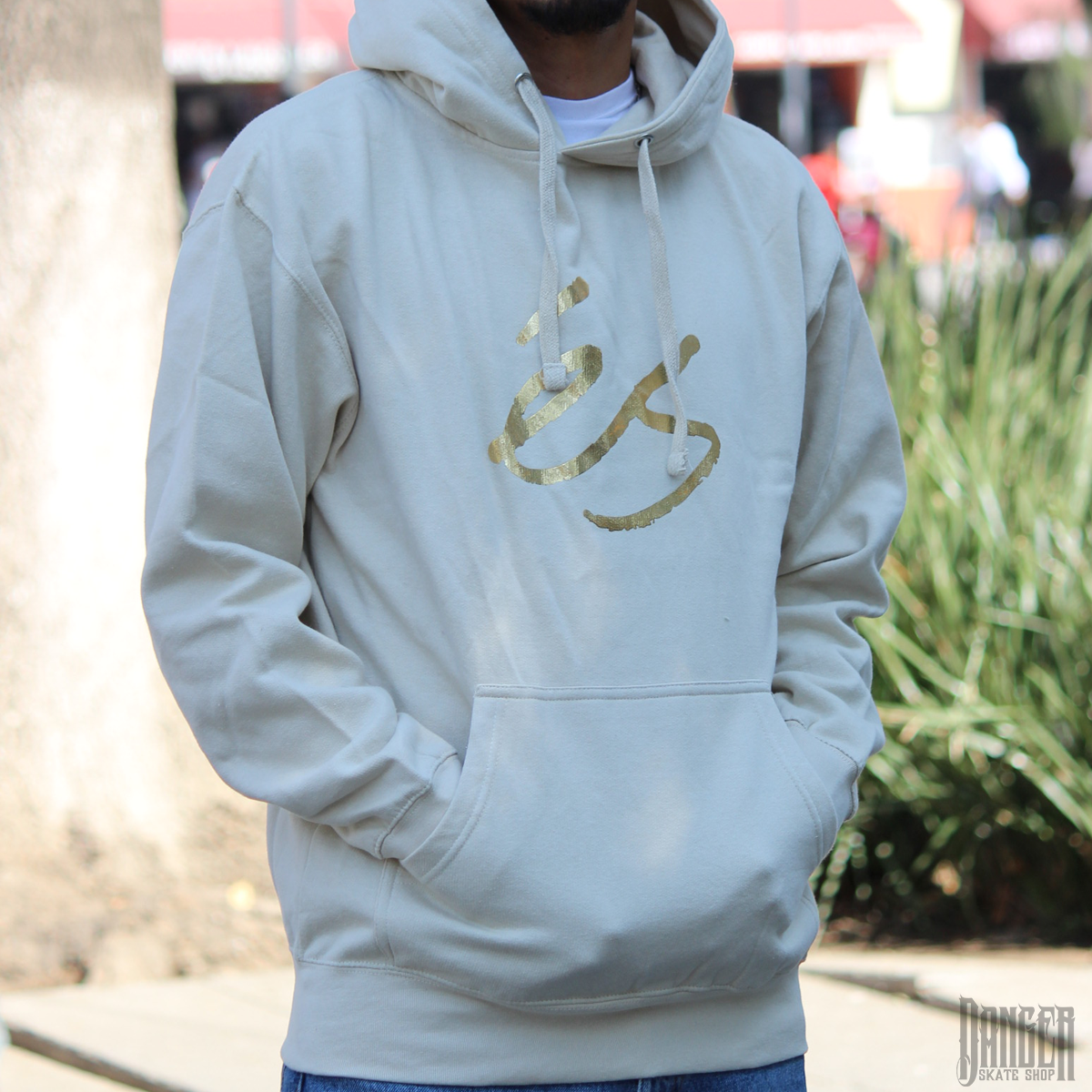 Sudadera ÉS Script Bone